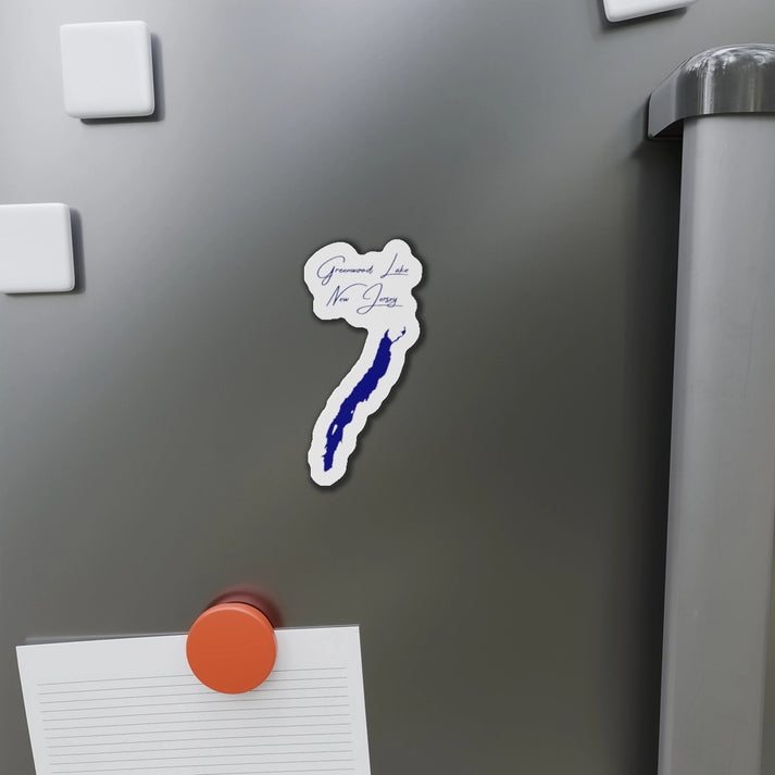 New  Jersey  Greenwood  Lake  Die  Cut  Magnet  front  position  view  from  context-1  4  x  4.webp