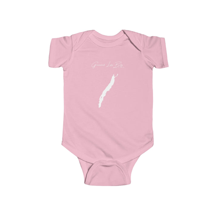 New  Jersey  Greenwood  Lake  Onesie  front  position  view  from  front  pink.webp