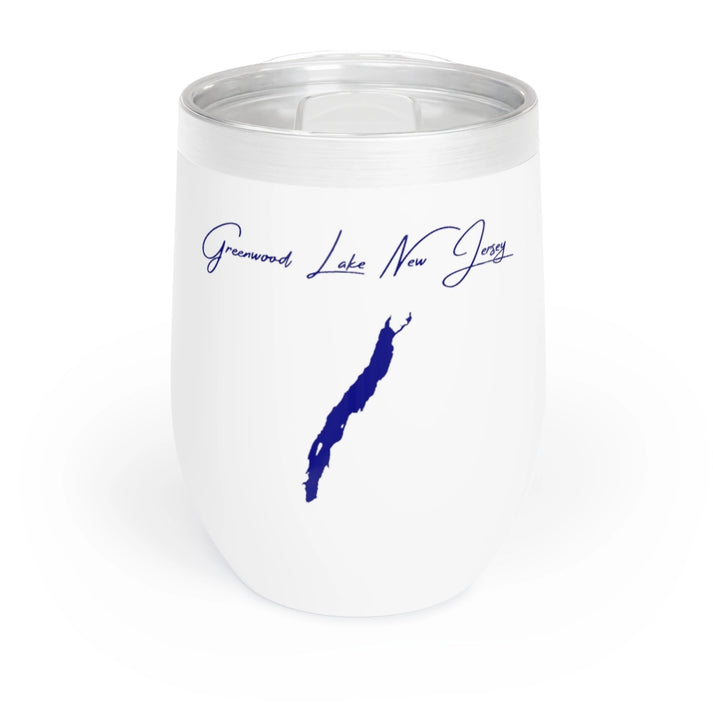 New  Jersey  Greenwood  Lake  Wine  Tumbler  front  position  view  from  front  white.webp
