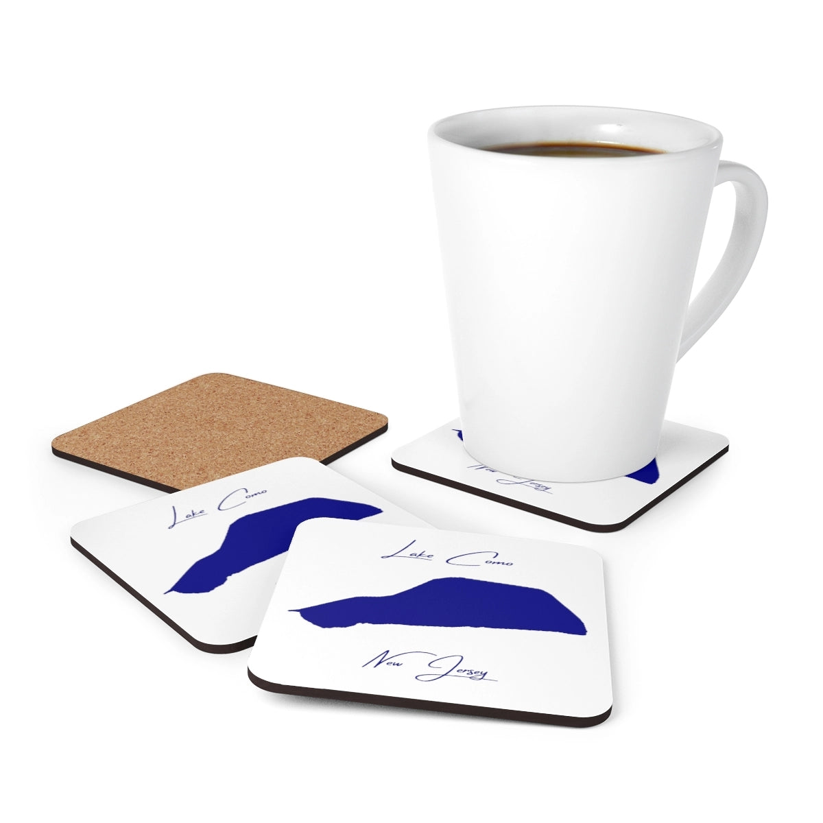 New  Jersey  Lake  Como  Coaster  Set  front  position  view  from  context-1  3.75  x  3.75.webp
