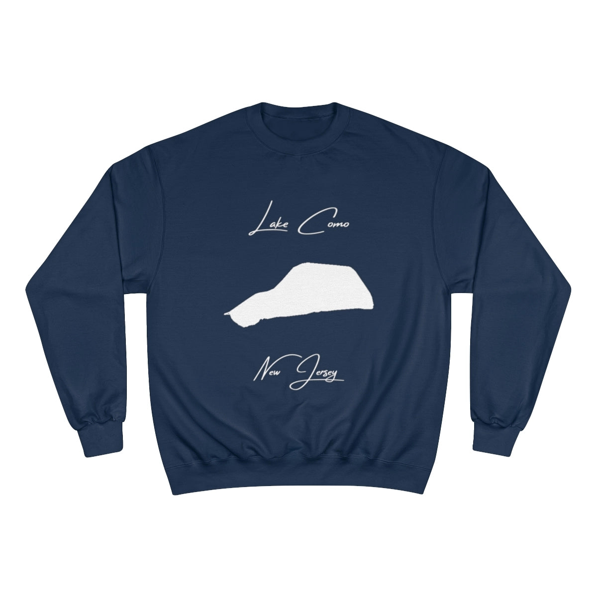 New  Jersey  Lake  Como  Sweatshirt  front  position  view  from  front  navy.webp