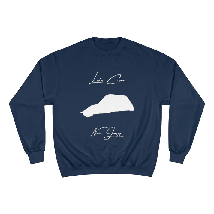 New  Jersey  Lake  Como  Sweatshirt  front  position  view  from  front  navy.webp