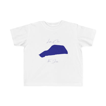 New  Jersey  Lake  Como  Toddler  T-shirt  front  position  view  from  front  white.webp