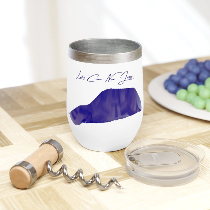 New  Jersey  Lake  Como  Wine  Tumbler  other  position  view  from  context  white.webp