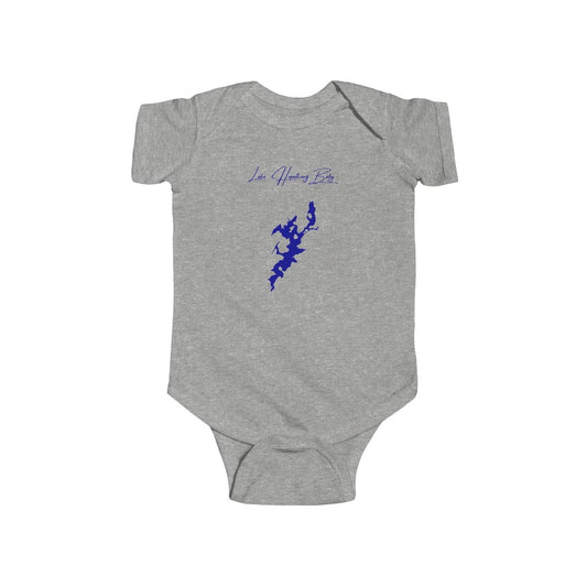 New  Jersey  Lake  Hopatcong  Onesie  front  position  view  from  front  heather.webp