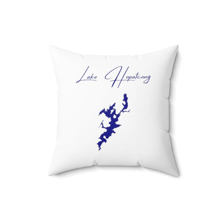 New  Jersey  Lake  Hopatcong  Pillow  front  position  view  from  back  16  x  16.webp