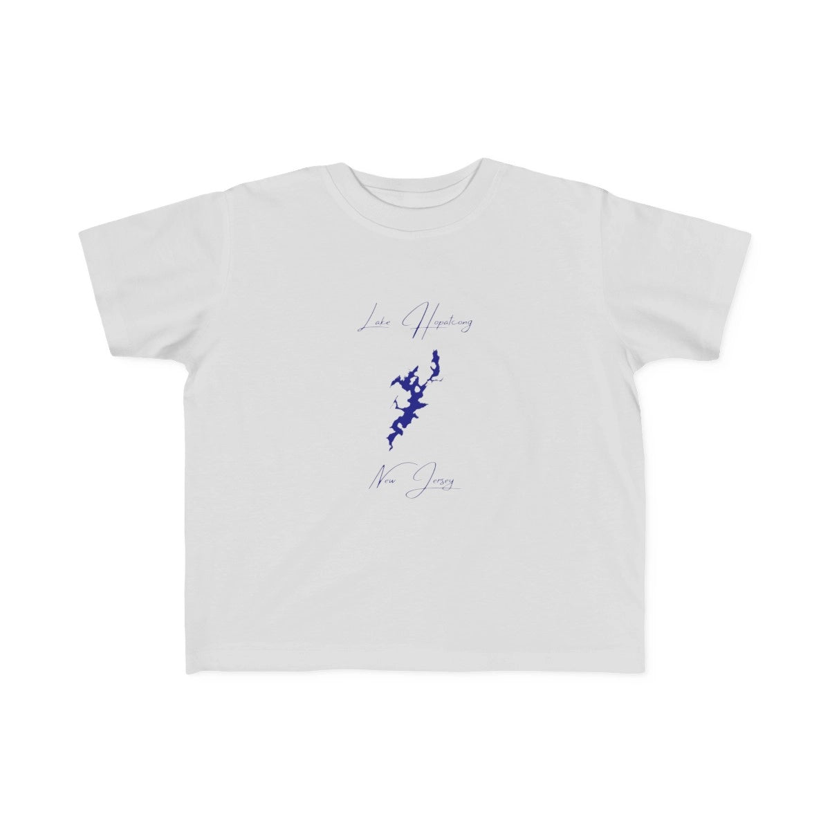 New  Jersey  Lake  Hopatcong  Toddler  T-shirt  front  position  view  from  front  silver.webp