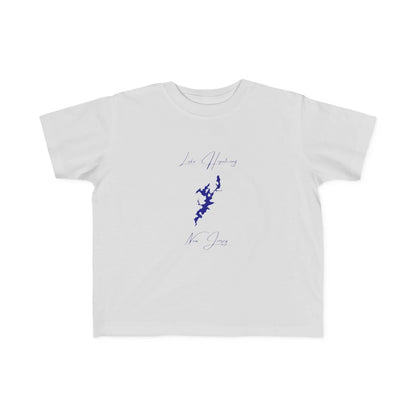 New  Jersey  Lake  Hopatcong  Toddler  T-shirt  front  position  view  from  front  silver.webp