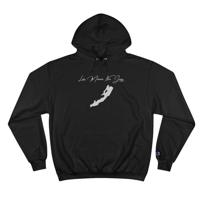 New  Jersey  Lake  Mohawk  Hoodie  front  position  view  from  front  black.webp