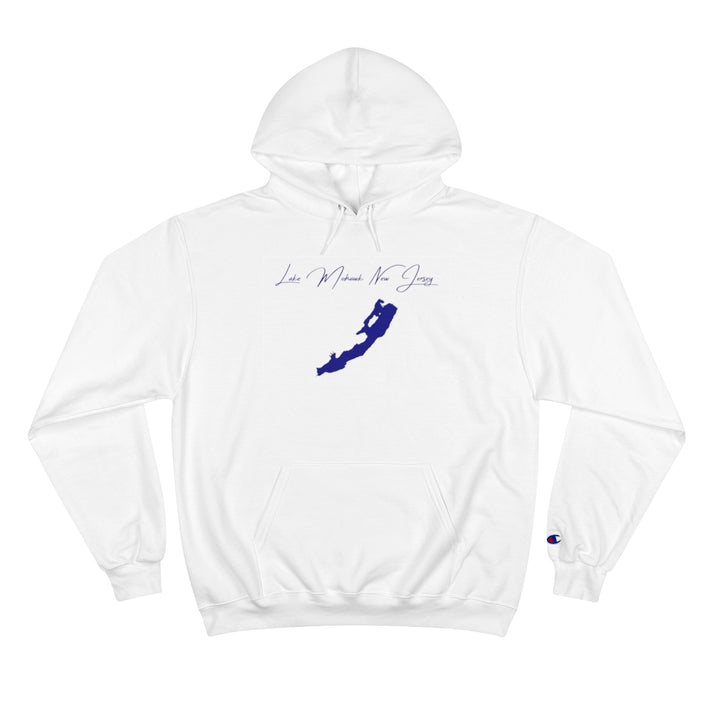 New  Jersey  Lake  Mohawk  Hoodie  front  position  view  from  front  white.webp