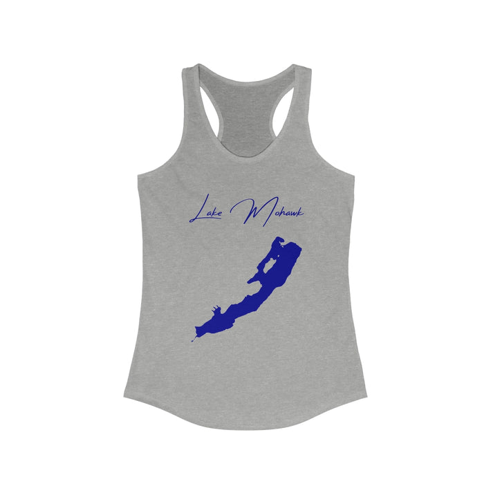 New  Jersey  Lake  Mohawk  Racerback-Tank  front  position  view  from  front  heather  grey.webp