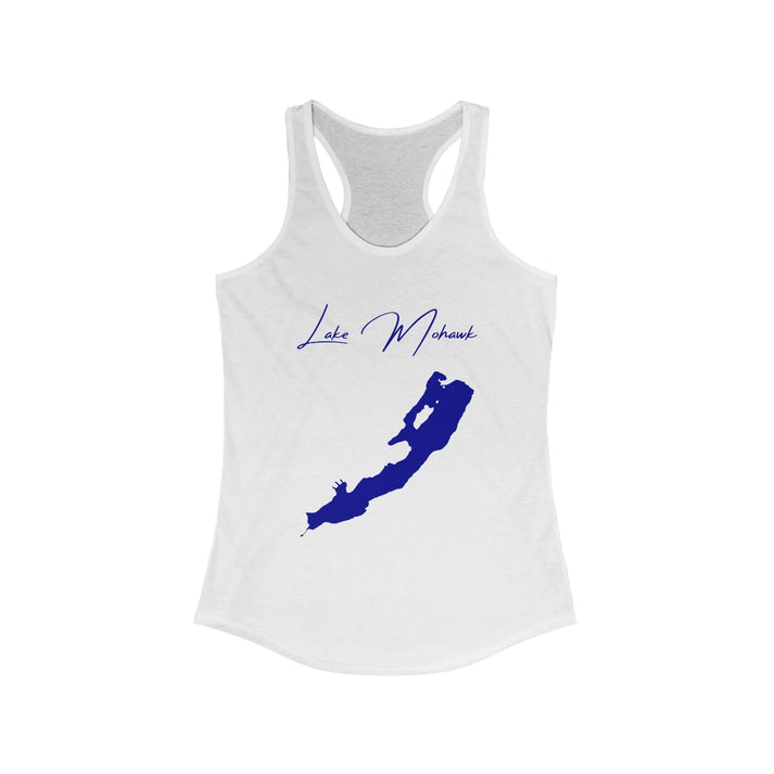 New  Jersey  Lake  Mohawk  Racerback-Tank  front  position  view  from  front  solid  white.webp