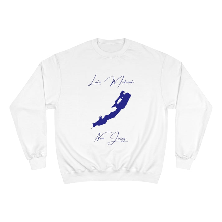 New  Jersey  Lake  Mohawk  Sweatshirt  front  position  view  from  front  white.webp