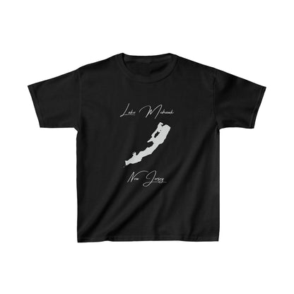 New  Jersey  Lake  Mohawk  Youth  T-shirt  front  position  view  from  front  black.webp