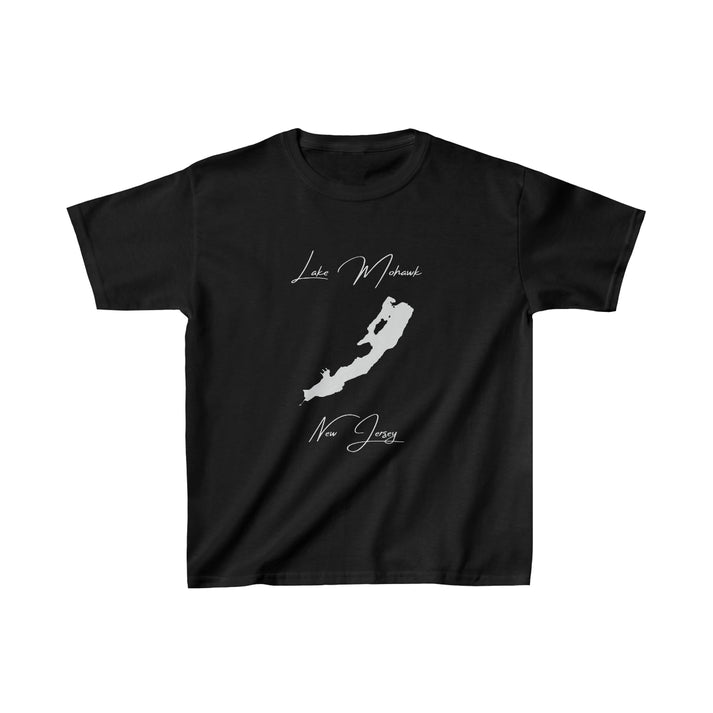 New  Jersey  Lake  Mohawk  Youth  T-shirt  front  position  view  from  front  black.webp