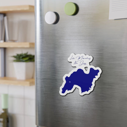 New  Jersey  Lake  Musconetcong  Die  Cut  Magnet  front  position  view  from  context-2  4  x  4.webp