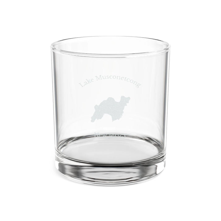New  Jersey  Lake  Musconetcong  Engraved  Whiskey  Glass  other  position  view  from  front  10.5oz.webp