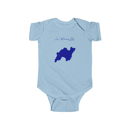 New  Jersey  Lake  Musconetcong  Onesie  front  position  view  from  front  light  blue.webp