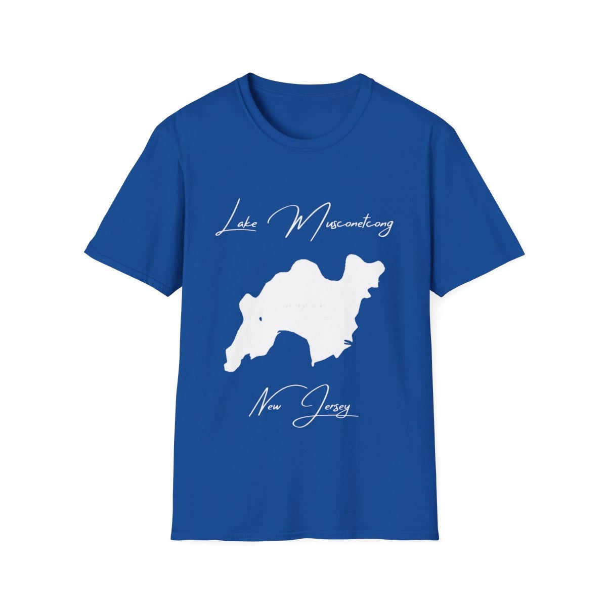 New  Jersey  Lake  Musconetcong  T-shirt  front  position  view  from  front  royal.webp