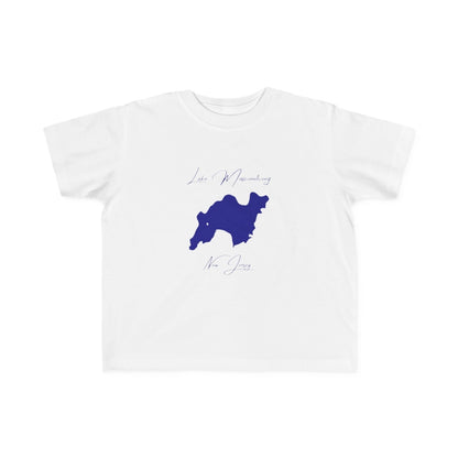 New  Jersey  Lake  Musconetcong  Toddler  T-shirt  front  position  view  from  front  white.webp