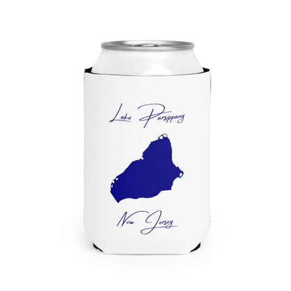 New  Jersey  Lake  Parsippany  Can  Koozie  front  position  view  from  front-2  white.webp