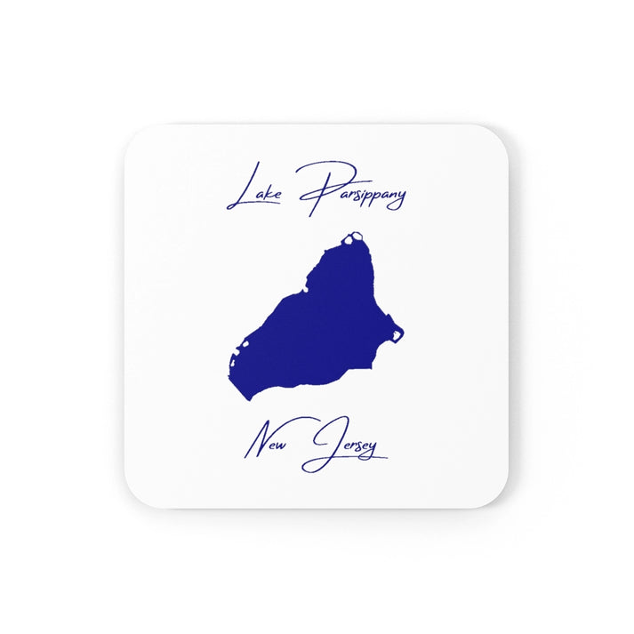 New  Jersey  Lake  Parsippany  Coaster  Set  front  position  view  from  front  3.75  x  3.75.webp