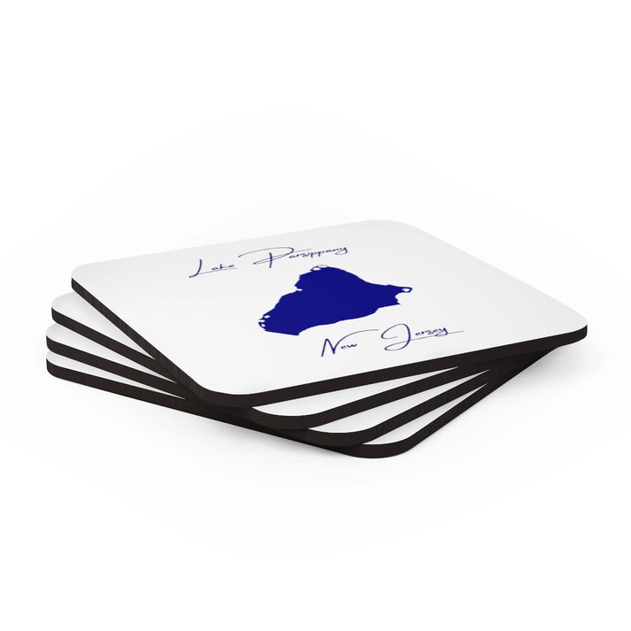 New  Jersey  Lake  Parsippany  Coaster  Set  front  position  view  from  stacked  3.75  x  3.75.webp