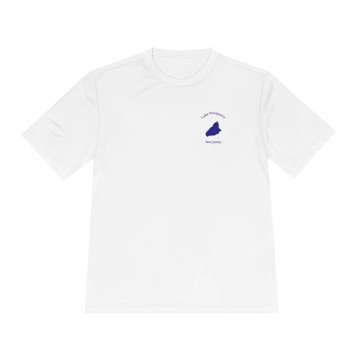 New  Jersey  Lake  Parsippany  Moisture  Wicking  Tee  front  position  view  from  front  white.webp