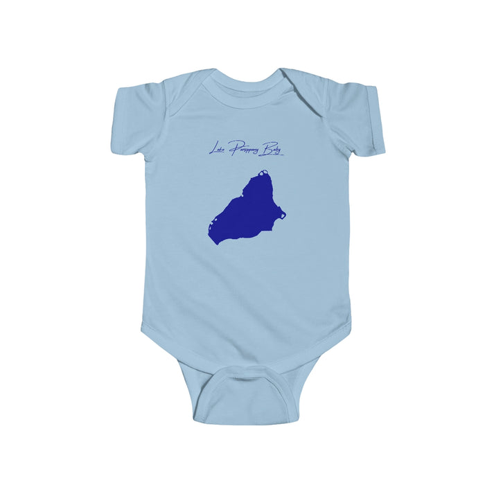 New  Jersey  Lake  Parsippany  Onesie  front  position  view  from  front  light  blue.webp