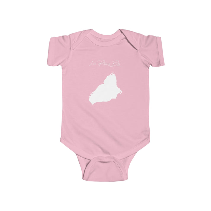 New  Jersey  Lake  Parsippany  Onesie  front  position  view  from  front  pink.webp
