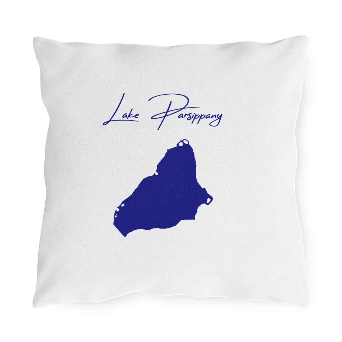 New  Jersey  Lake  Parsippany  Outdoor  Pillow  front  position  view  from  front  16  x  16.webp
