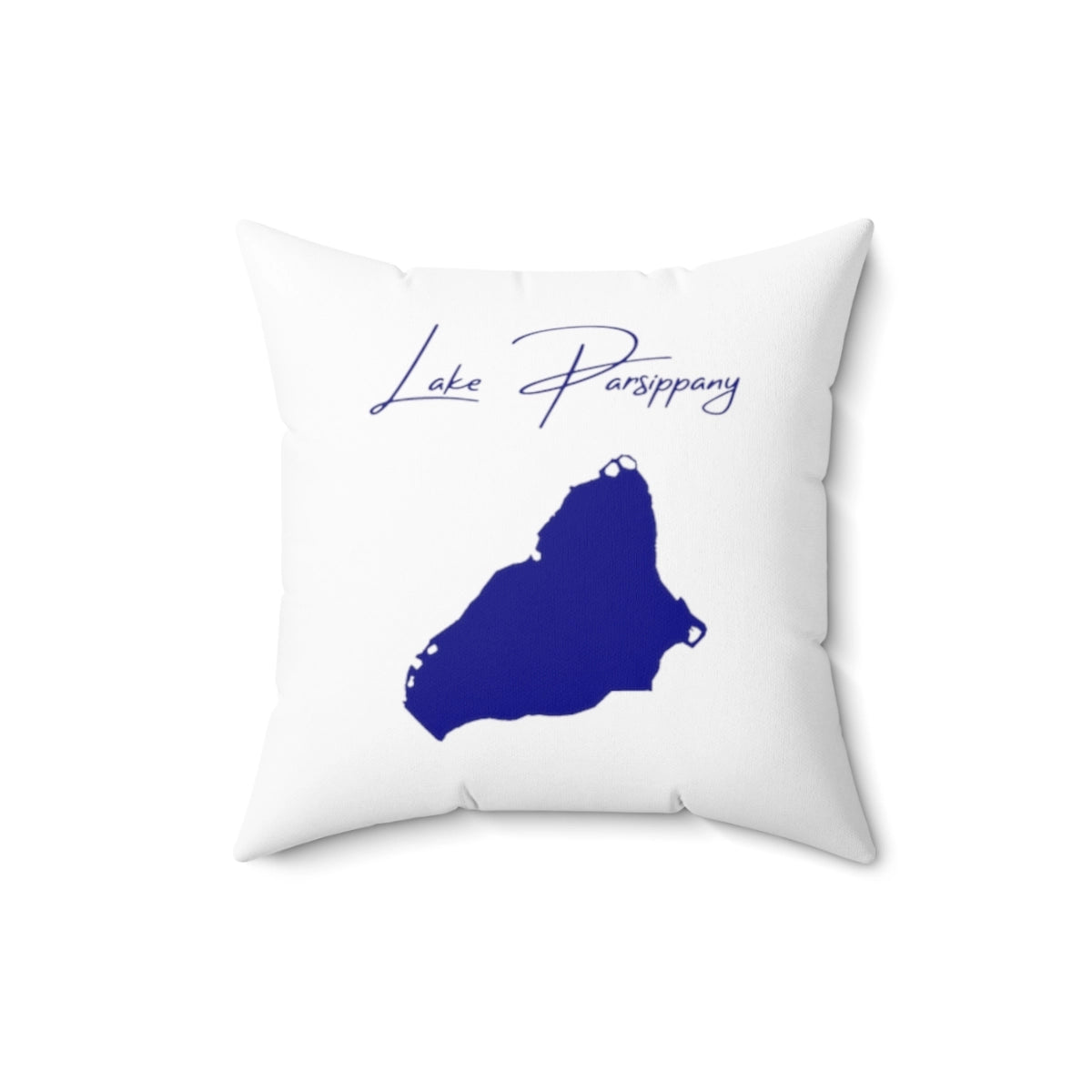 New  Jersey  Lake  Parsippany  Pillow  front  position  view  from  back  16  x  16.webp