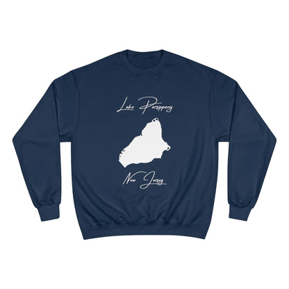 New  Jersey  Lake  Parsippany  Sweatshirt  front  position  view  from  front  navy.webp
