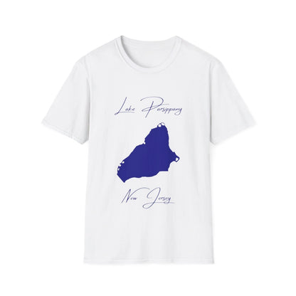 New  Jersey  Lake  Parsippany  T-shirt  front  position  view  from  front  white.webp