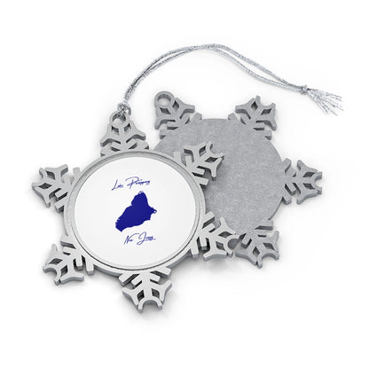 New  Jersey  Lake  Parsippany  XMAS  Ornament  front  position  view  from  front-and-back  one  size.webp