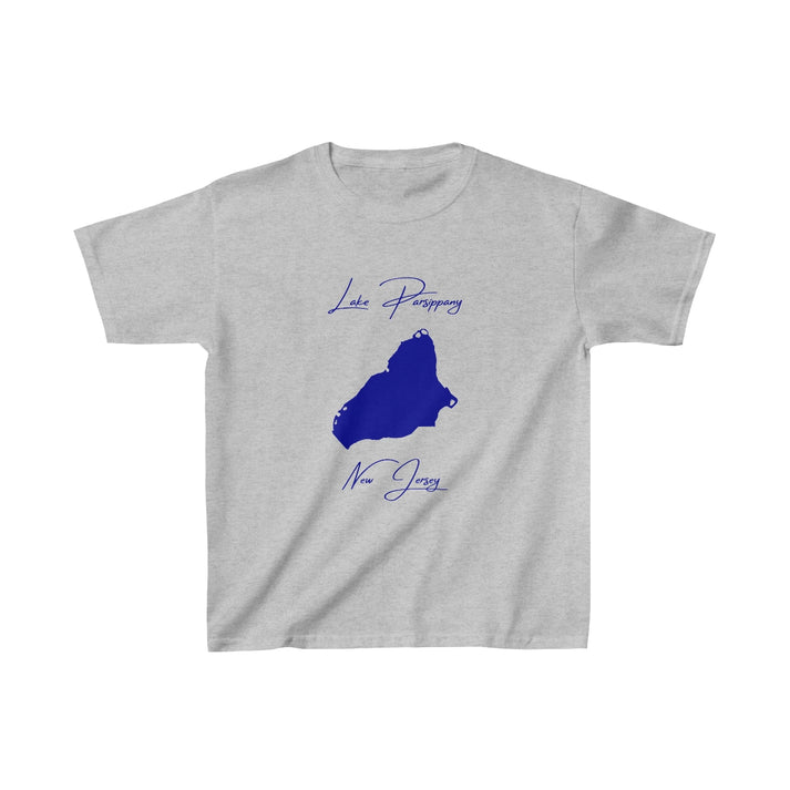 New  Jersey  Lake  Parsippany  Youth  T-shirt  front  position  view  from  front  sport  grey.webp
