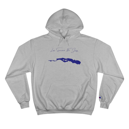 New  Jersey  Lake  Shenandoah  Hoodie  front  position  view  from  front  light  steel.webp