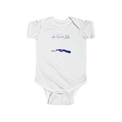 New  Jersey  Lake  Shenandoah  Onesie  front  position  view  from  front  white.webp
