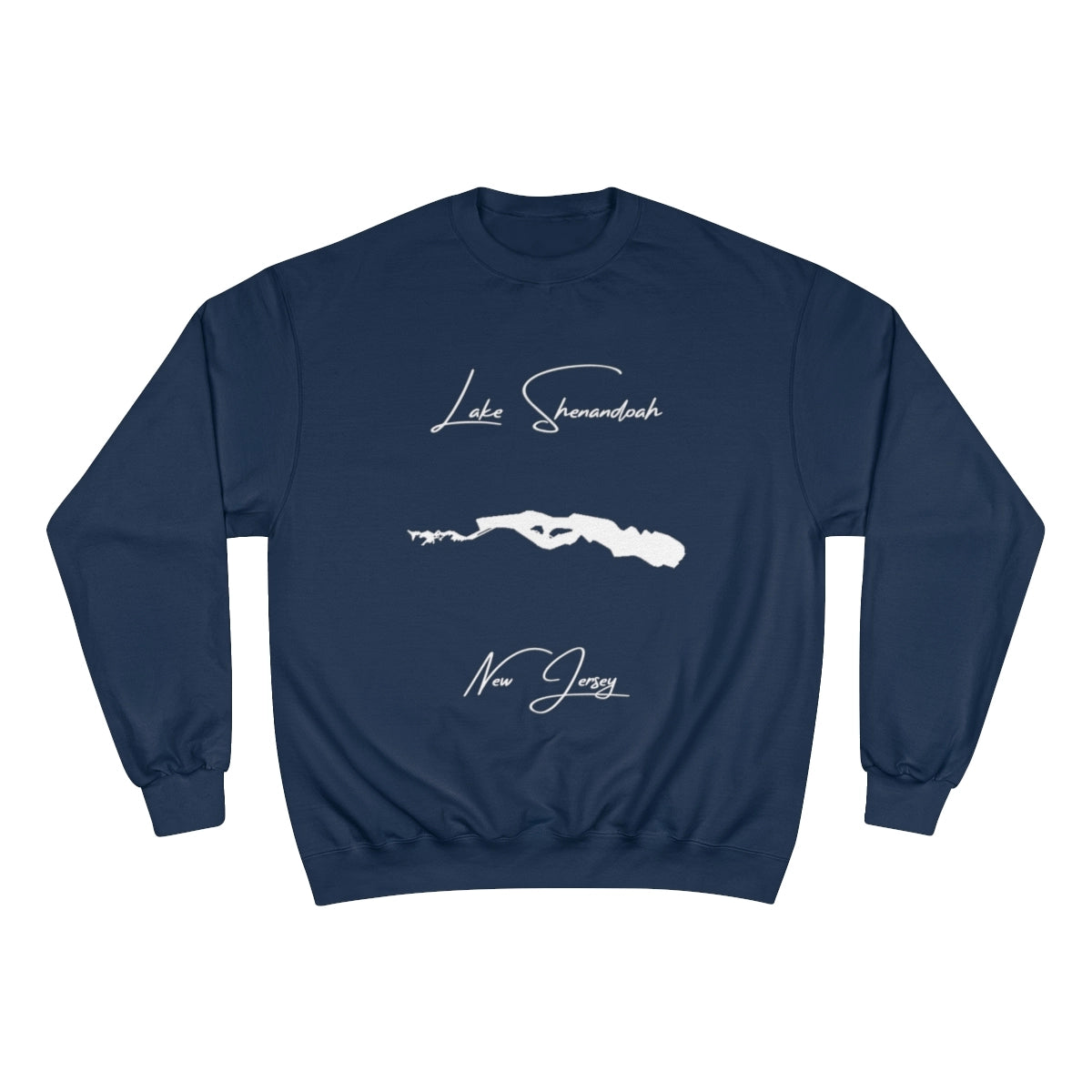 New  Jersey  Lake  Shenandoah  Sweatshirt  front  position  view  from  front  navy.webp