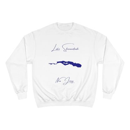 New  Jersey  Lake  Shenandoah  Sweatshirt  front  position  view  from  front  white.webp