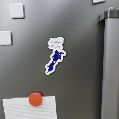 New  Jersey  Lake  Wawayanda  Die  Cut  Magnet  front  position  view  from  context-1  4  x  4.webp