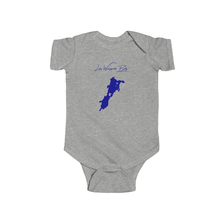 New  Jersey  Lake  Wawayanda  Onesie  front  position  view  from  front  heather.webp