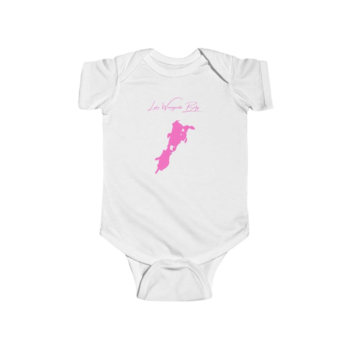 New  Jersey  Lake  Wawayanda  Onesie  front  position  view  from  front  white.webp