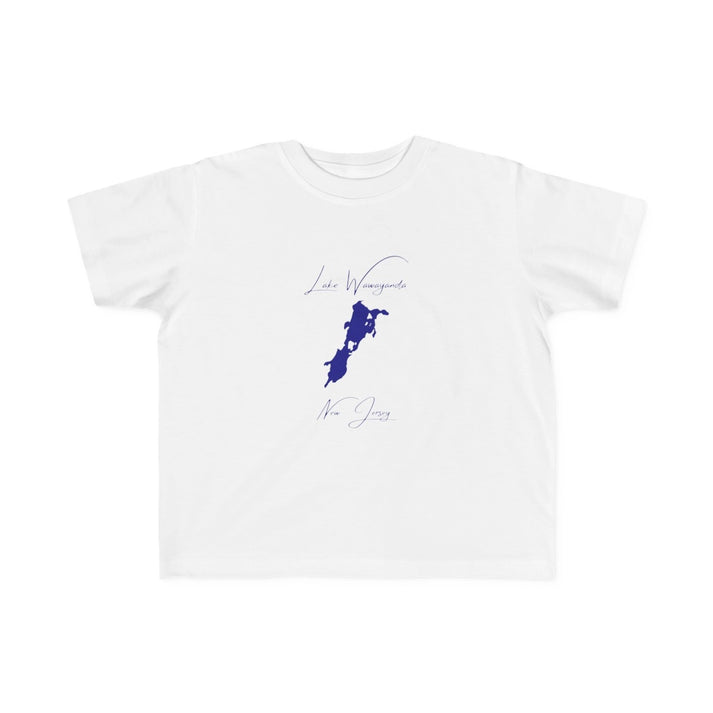 New  Jersey  Lake  Wawayanda  Toddler  T-shirt  front  position  view  from  front  white.webp