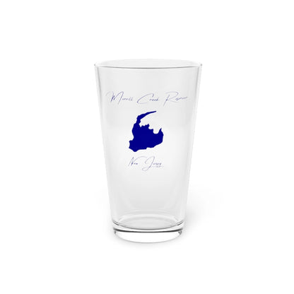New  Jersey  Merrill  Creek  Reservoir  16oz  Pint  Glass  front  position  view  from  front  16oz.webp