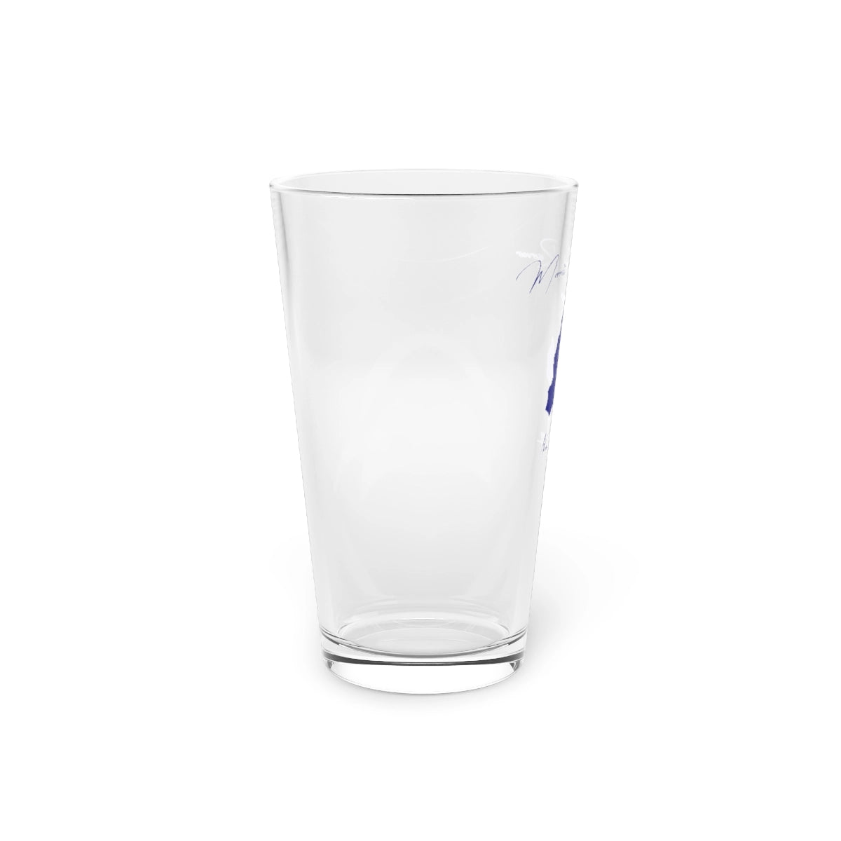 New  Jersey  Merrill  Creek  Reservoir  16oz  Pint  Glass  front  position  view  from  left  16oz.webp