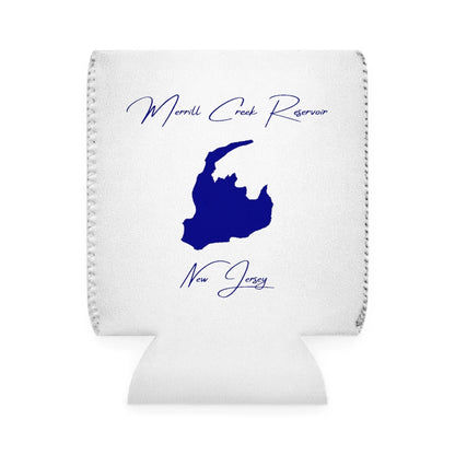 New  Jersey  Merrill  Creek  Reservoir  Can  Koozie  front  position  view  from  front-1  white.webp