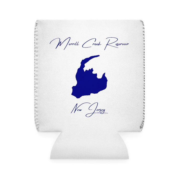 New  Jersey  Merrill  Creek  Reservoir  Can  Koozie  front  position  view  from  front-1  white.webp
