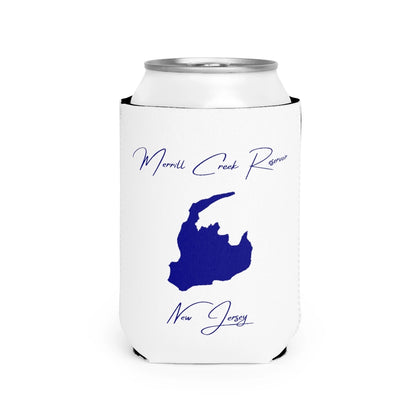 New  Jersey  Merrill  Creek  Reservoir  Can  Koozie  front  position  view  from  front-2  white.webp