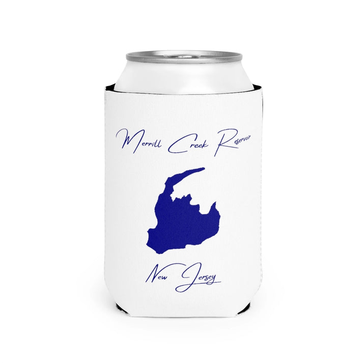 New  Jersey  Merrill  Creek  Reservoir  Can  Koozie  front  position  view  from  front-2  white.webp